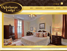 Tablet Screenshot of oglethorpelodge.com